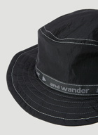 And Wander - JQ Tape Bucket Hat in Grey