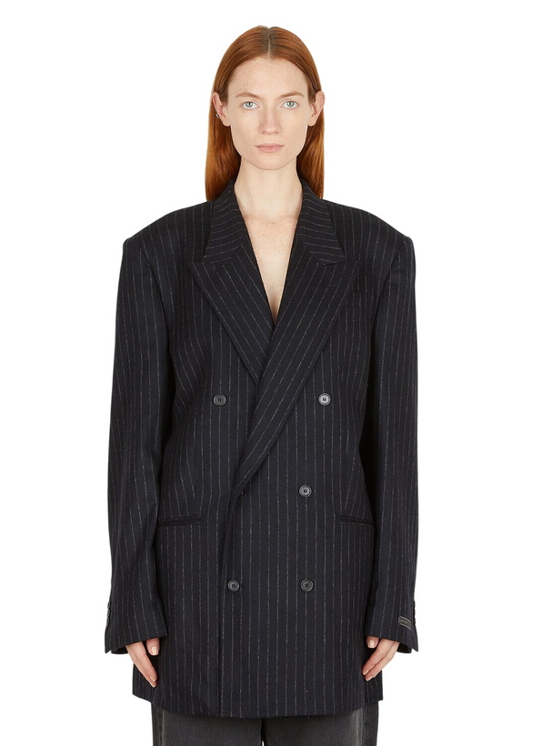 Photo: Eytys Pinstripe Milo Blazer