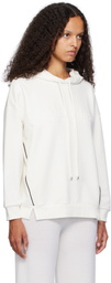 Max Mara Leisure White Flipper Hoodie