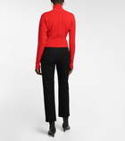 Victoria Beckham - Cashmere-blend turtleneck sweater