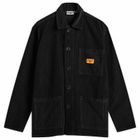 Service Works Men's Corduroy Chore Shirt in Black