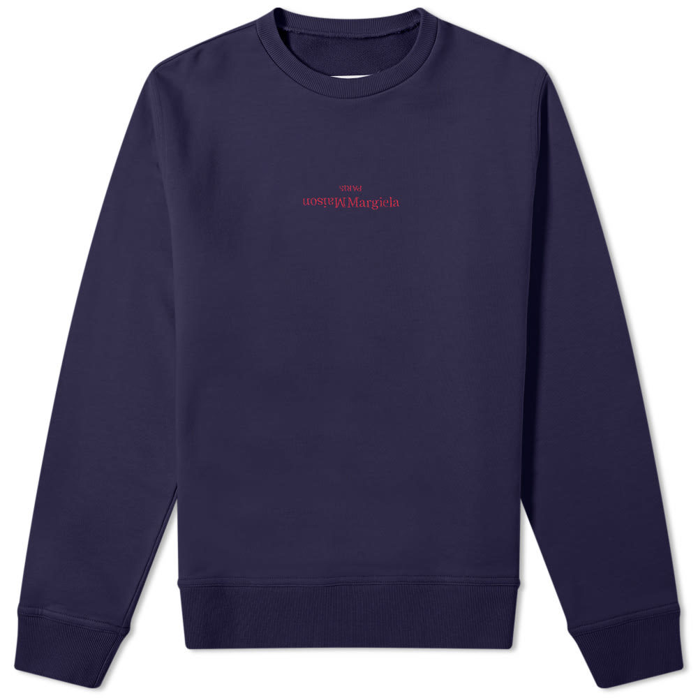 Maison Margiela Name Tag Crew Sweat Maison Margiela