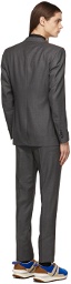 Lanvin Grey Drop 8 Suit