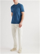 Altea - Lucas Tie-Dyed Cotton-Jersey T-Shirt - Blue