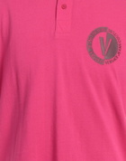 Versace Jeans Couture Mens Polo shirt Fuchsia