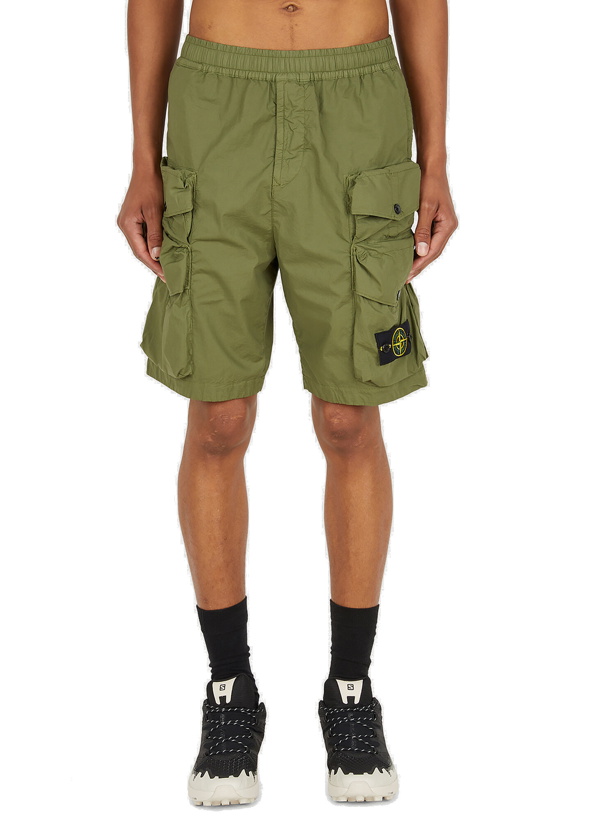 Photo: Cargo Bermuda Shorts in Green