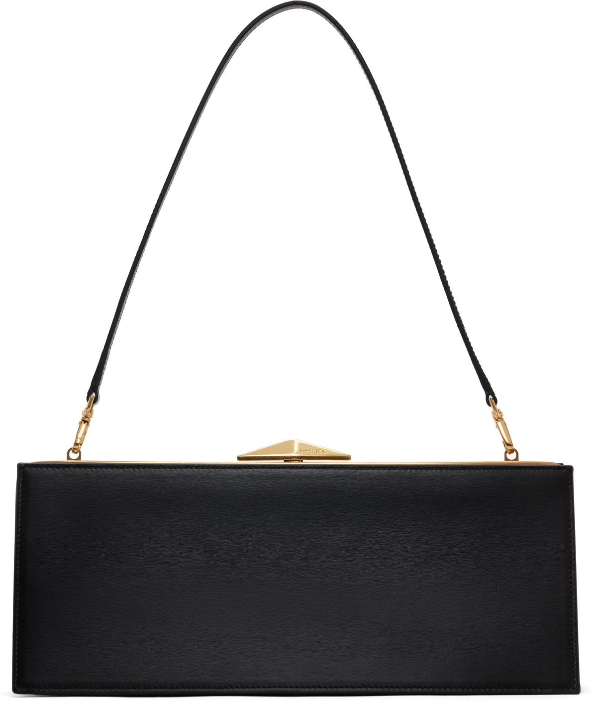 JIMMY CHOO Diamond Cocktail Clutch レザーカクテルクラッチ Diamond Cocktail | Gold Mirror Leather Clutch | Jimmy Choo