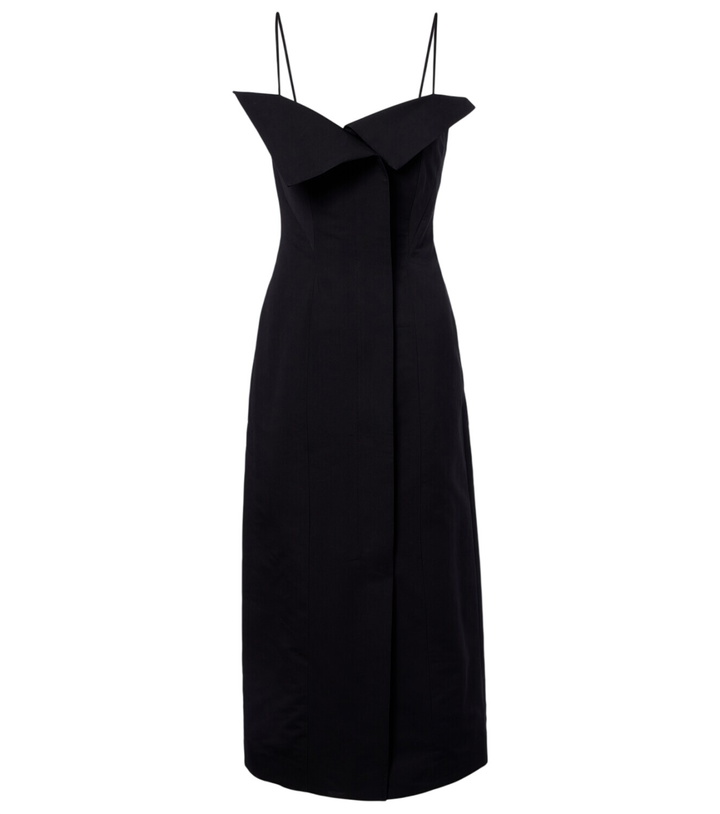 Photo: Fforme Skylar cotton and silk midi dress