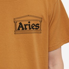 Aries Men's Temple T-Shirt in Camel