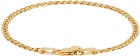 Maria Black Gold Small Saffi Bracelet