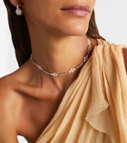 Kamyen 18kt gold choker with diamonds