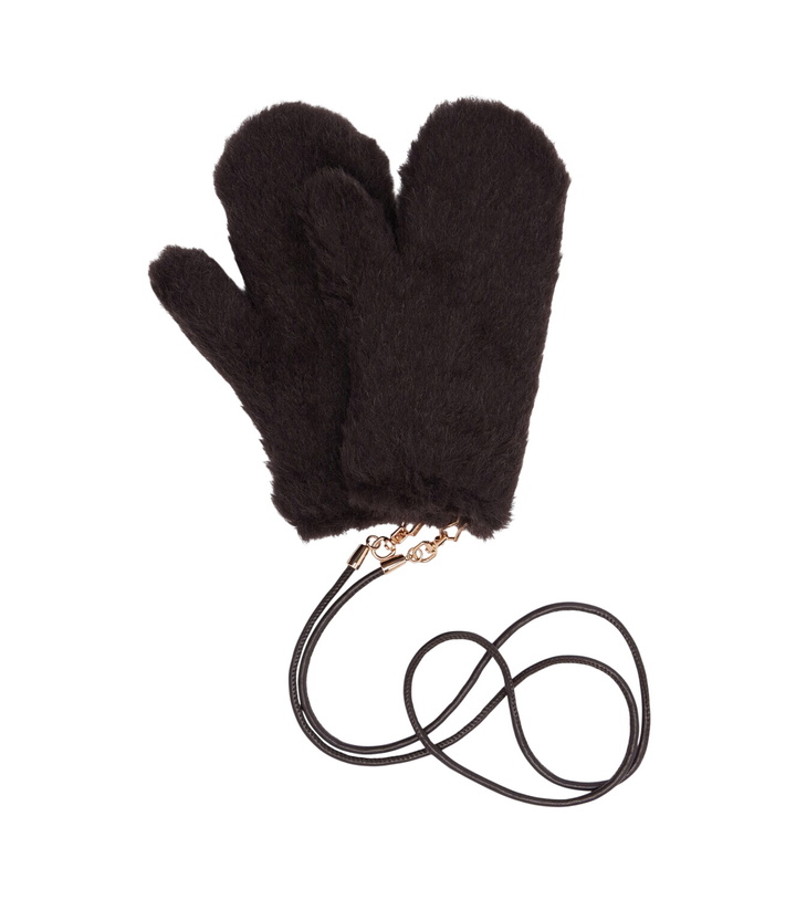 Photo: Max Mara Alpaca, wool, and silk mittens