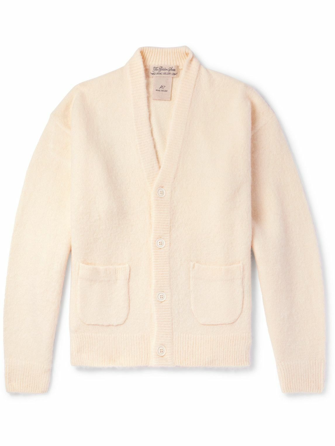 Remi Relief - Brushed-Knit Cardigan - Neutrals Remi Relief