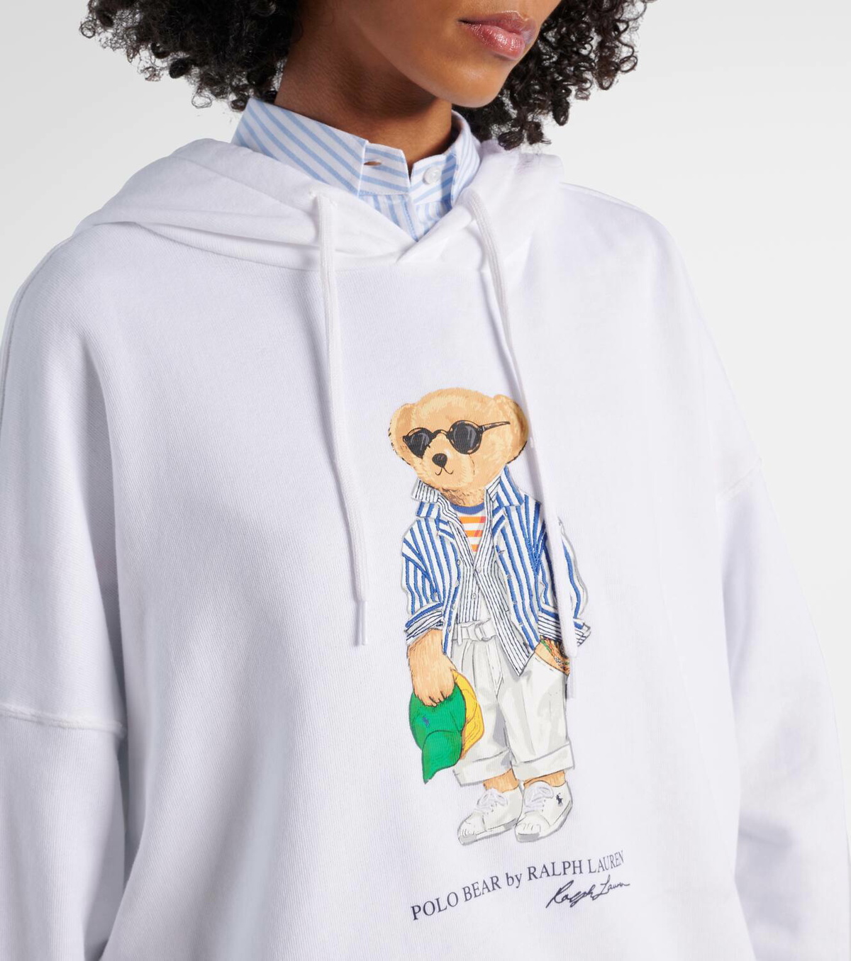 Polo Ralph Lauren Polo Bear cotton-blend jersey hoodie