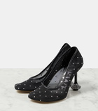 Loewe Toy embellished mesh pumps
