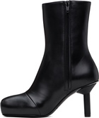 ALAINPAUL Black Pina Ankle Boots