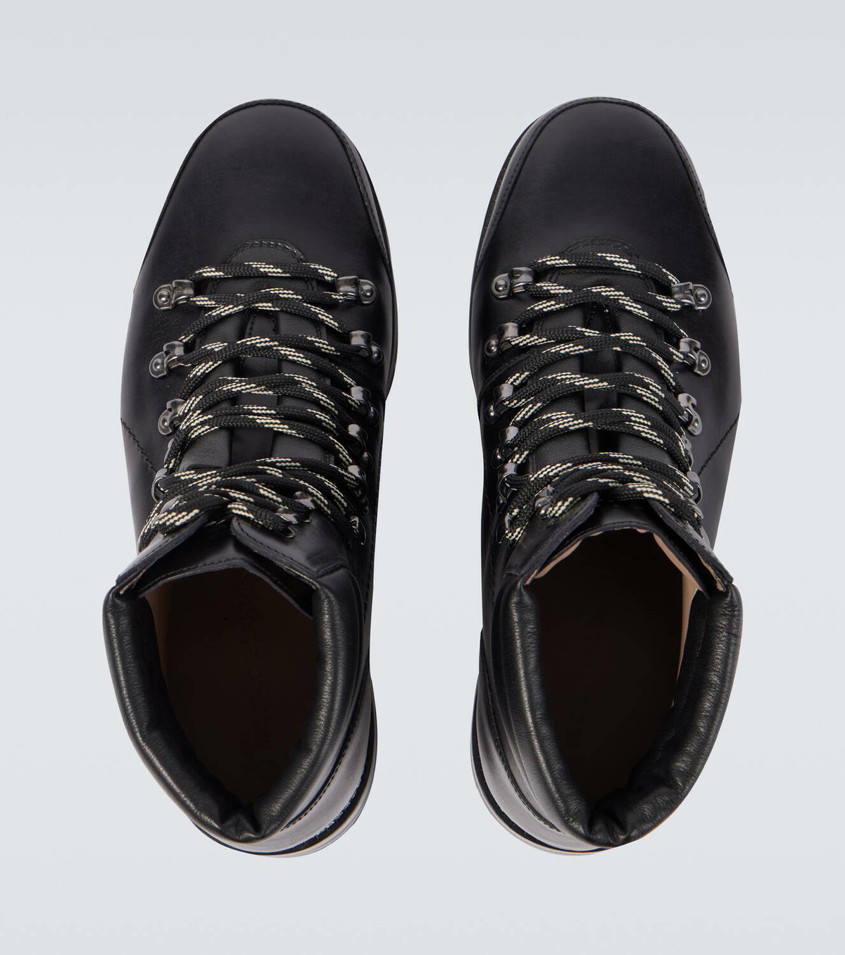 Manolo Blahnik Janka leather lace-up boots