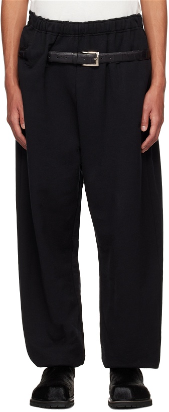 Photo: Magliano Black Belted Trousers