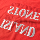 Stone Island Mirror Reflective Logo Print Tee