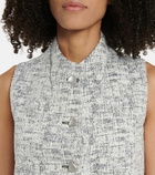 Coperni - Sleeveless tweed vest