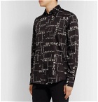 Givenchy - Logo-Print Cotton Shirt - Black