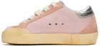 Golden Goose Baby Pink Super-Star Penstar Sneakers