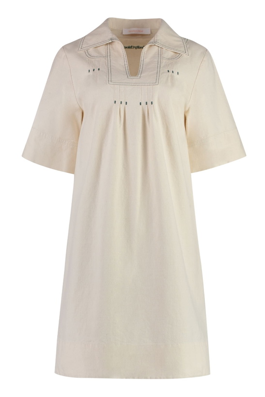 Photo: See by Chloé Cotton Mini-dress