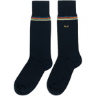 Paul Smith Three-Pack Multicolor 'Artist Stripe' Socks