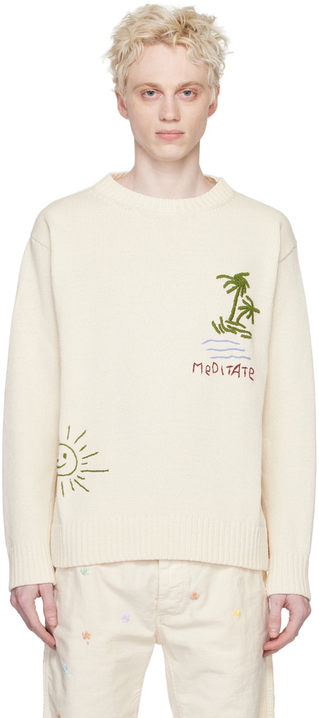 Photo: PRESIDENT's Off-White 'Meditate' Sweater