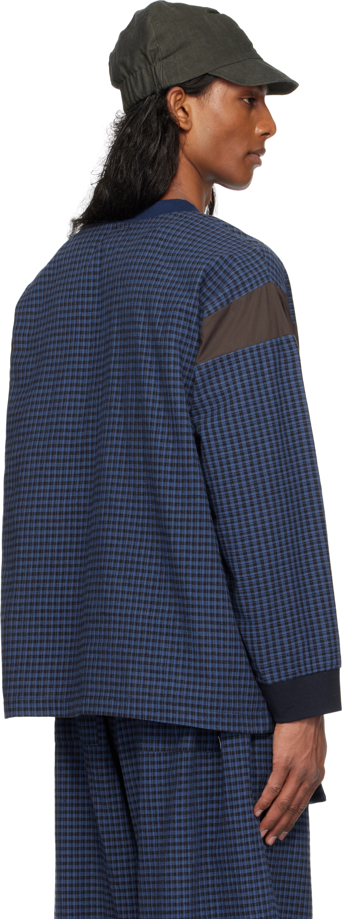 SC103 SSENSE Exclusive Navy Staff Top
