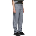 Kiko Kostadinov Grey Yann Trousers