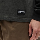 Neighborhood Men's Long Sleeve Bicolour T-Shirt in Black/Charcoal