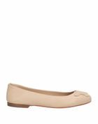 Santoni Womens Ballet flats in Beige