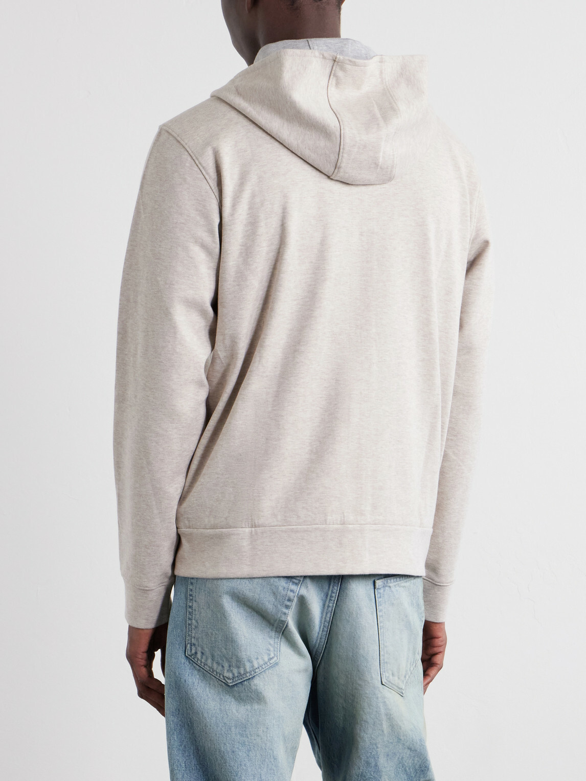 Orlebar Brown - Cotton-Blend Zip-Up Hoodie - Neutrals