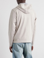 Orlebar Brown - Cotton-Blend Zip-Up Hoodie - Neutrals
