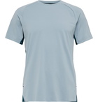 Lululemon - Muscle Motion Colour-Block Mesh T-Shirt - Blue