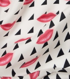Prada Printed silk twill scarf