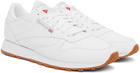 Reebok Classics White Classic Leather Sneakers