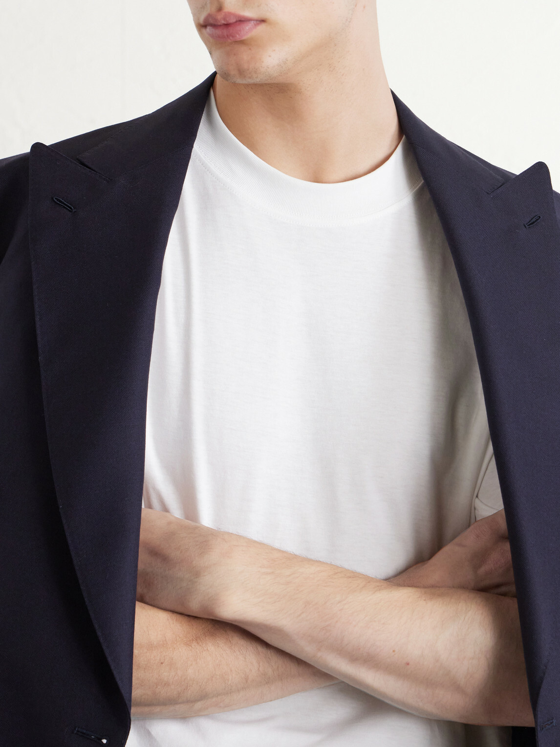 Lardini - Cotton-Jersey T-Shirt - White