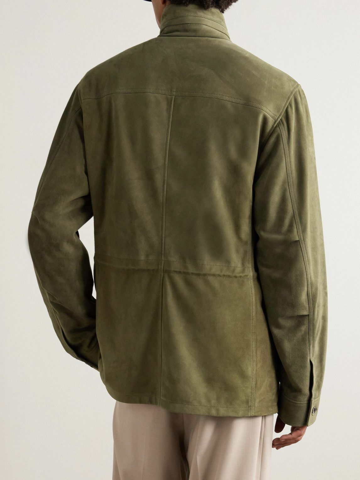 Gabriela Hearst - Darwin M64 Oversized Suede Jacket - Green