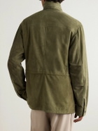 Gabriela Hearst - Darwin M64 Oversized Suede Jacket - Green