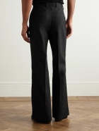 Valentino Garavani - Flared Twill Trousers - Black