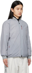 NANGA Gray Zip Down Jacket