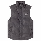 Canada Goose Men's Dynaluxe Wool Garson Vest in Carbon Melange