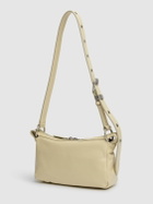 MARGE SHERWOOD Mini Outpocket Glossy Leather Hobo Bag