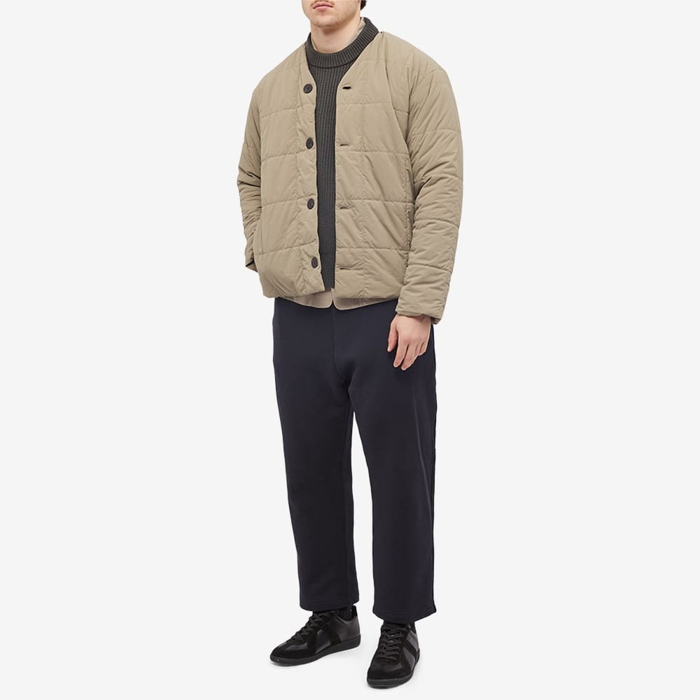 Studio Nicholson Men's Auxil 5 Gauge Fisherman Rib Knit Crew