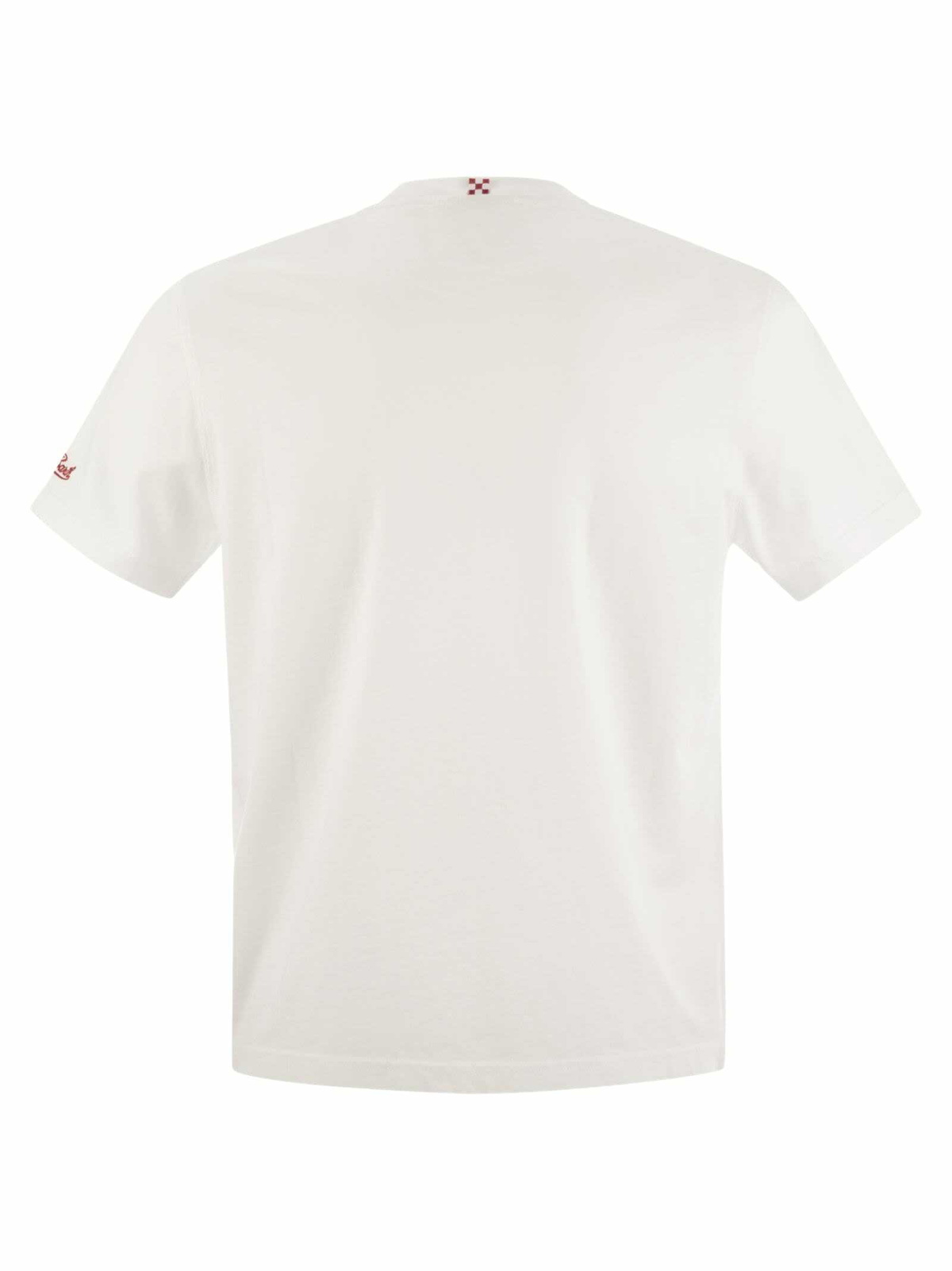 MC2 Saint Barth Portofino - T-shirt With Chest Embroidery