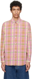 Sunflower Pink Button-Down Shirt