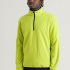 Mellow Clo Men's Summit Half Zip Fleece in Persian Lime
