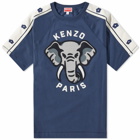 Kenzo Paris Men's Ken Zo Slim T-Shirt in Midnight Blue